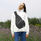MOSISO Sling Backpack, Multipurpose Crossbody Shoulder Bag Travel Hiking Daypack