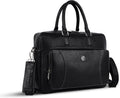 HAMMONDS FLYCATCHER Genuine Leather Laptop Bag for Men, Padded 15.6" Laptop Sleeve, Leather Messenger Bag for Men Briefcases
