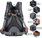 Diamond Candy Waterproof Hiking Backpack for Men and Women, Lightweight Day Pack for Travel Camping