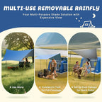 2-4 Person Inflatable Camping Tent | 60 Second Setup | 4 Season Waterproof (PU3000 Oxford) | All Weather Tent for Romantic Dates, Fall/Winter Camping, Hunting & Fishing