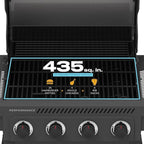 Charbroil Performance Series 4-Burner Gas Grill Cart, Gray - 463253825