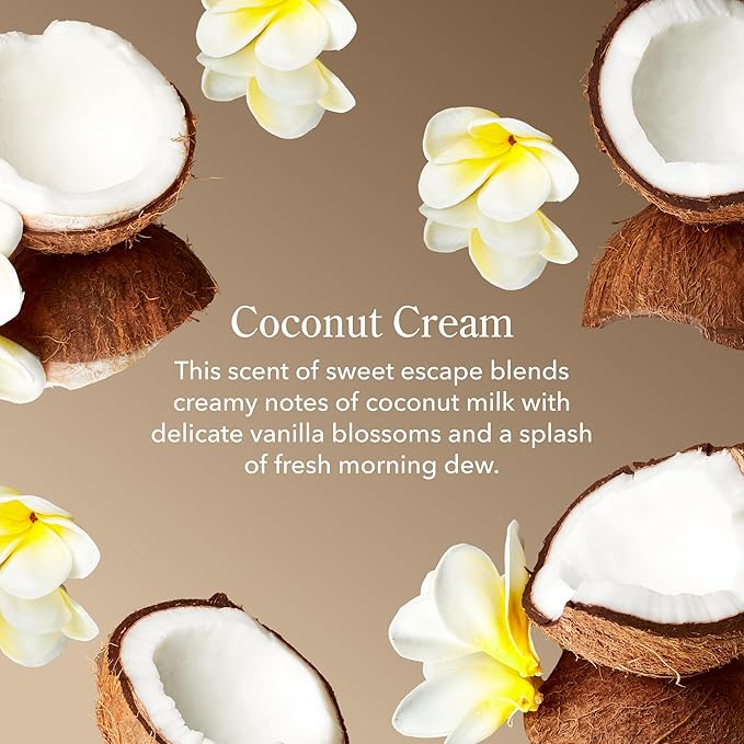 Beekman 1802 Coconut Cream 3-Piece Body Care Set – Goat Milk Skincare Gift Set with Bar Soap, Whipped Body Cream & Hydrating Body Mist – Travel Size Body Care Kit