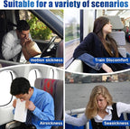 48ct Motion Sickness Patches – Sea Sickness Patches for Cruise, Car, Airplane, and Other Travel – Non-Drowsy, Effective, Lasts 72 Hours