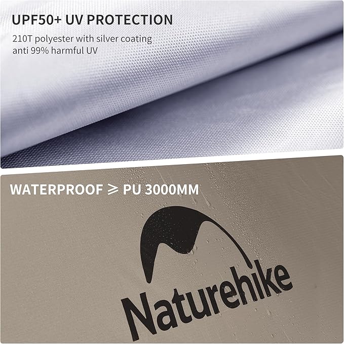 Naturehike Cloud River 2 Person 3 Person Backpacking Tent, Waterproof 2 Person 3 Person Tents for Camping, Double Layer Camping Tent