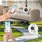 Android Tracker Tags 1 Pack Work with Android'S Find Hub App (Android Only), IP7 Waterproof Key Finder Item Locator, Bluetooth 5.3, Long Battery Life, Smart Tags for Luggage, Bag, Key Pet etc as Gift