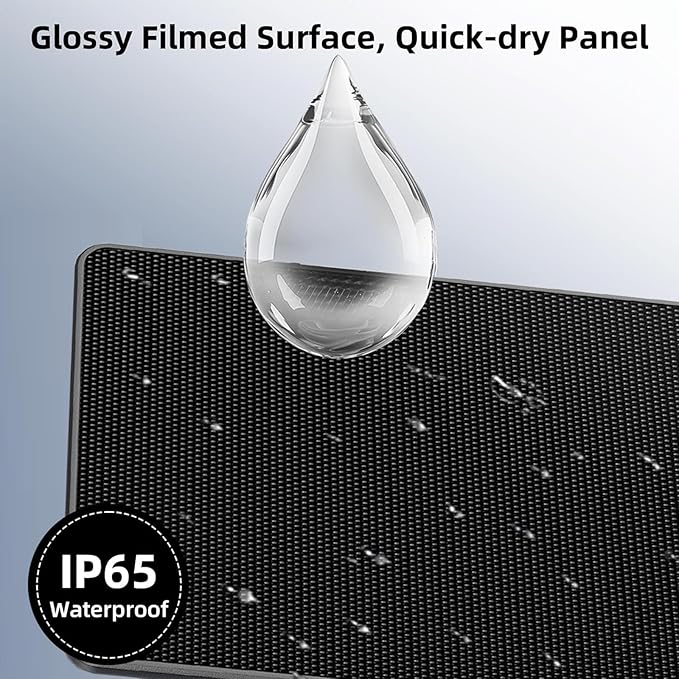 6W Solar Charger Compatible with Ring Video Doorbell (2020 Release), Micro USB Port Only, Not Compatible with the 2025 Type-C Interface doorbell