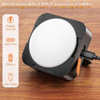 FLY2SKY Rechargeable Camping Lights 5000 mAh Tent Lights Portable LED Camping Lantern Survival Gear Essentials Camping Accessories for Hiking Backpacking Fishing Hurricane Emergency Power Outage（1PCS）