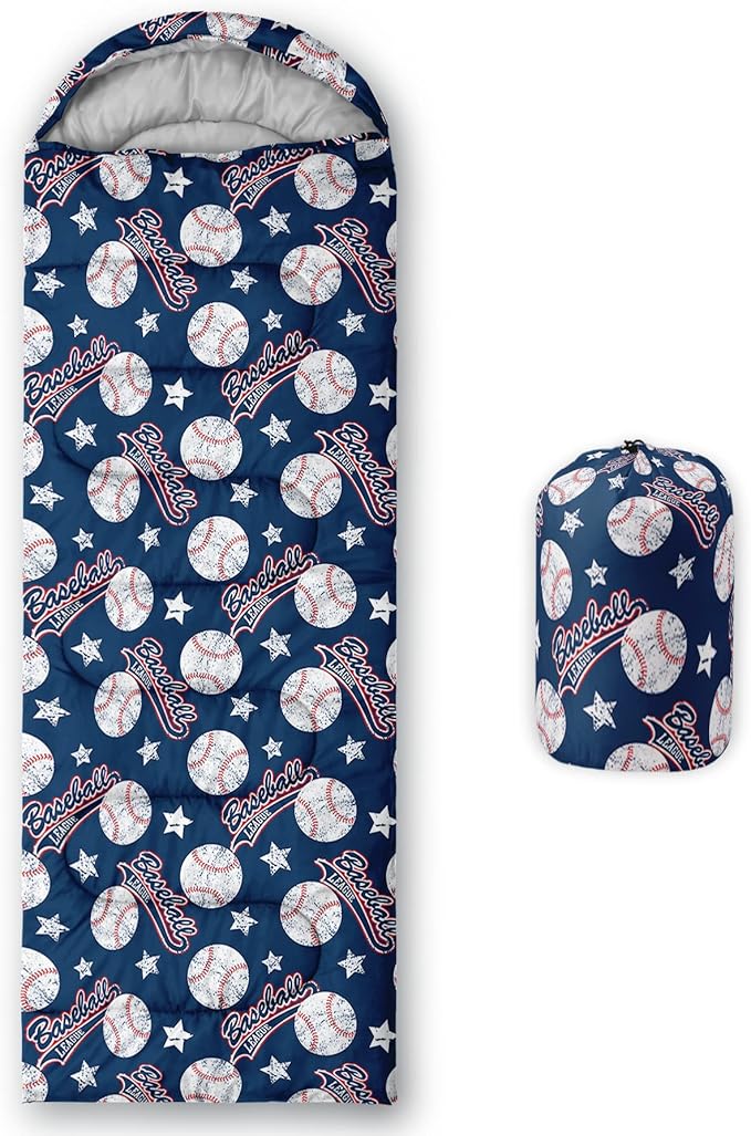 QOOMO Camping Sleeping Bags,3 Season Warm & Cool Weather,Lightweight,Waterproof Sleeping Bags for Adults & Kids,Traveling,and Outdoors,Camping Gear Equipment