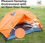 Camping Tent Portable Waterproof Instant Camping Tent with 1-Minute Setup Lightweight Tent for Camping Beach Outdoor Travel Backyard