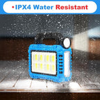 2 Pack Lantern Camping Essentials Accessories Gear Solar Lights, LED Flashlight for Power Outages, Rechargeable Tent Lights for Emergency, Hurricane, Survival Kits, Operated Lamp