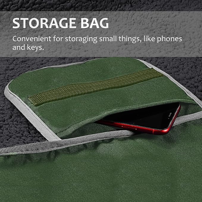 Tirrinia Large Waterproof Outdoor Blanket, Soft Warm Windproof Stadium Blanket with Sherpa Fleece and Foldable for Outdoor Sport, Baseball, Football, Beach, Concerts, Car