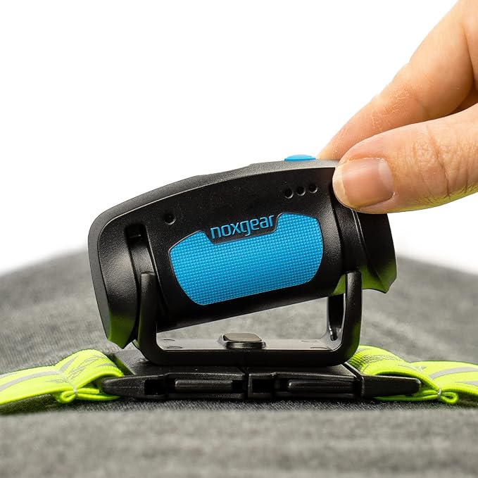 noxgear Tracer2 - Multicolor Illuminated, Reflective Vest for Running or Cycling (Rechargeable, Waterproof)