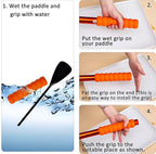 Kayak-Paddle-Grips-2-Pack - No-Slip Oar-Grip for Take-Apart Paddles,Blister Prevention Kayaking Accessories(Diameter 30mm/1.18 inches)