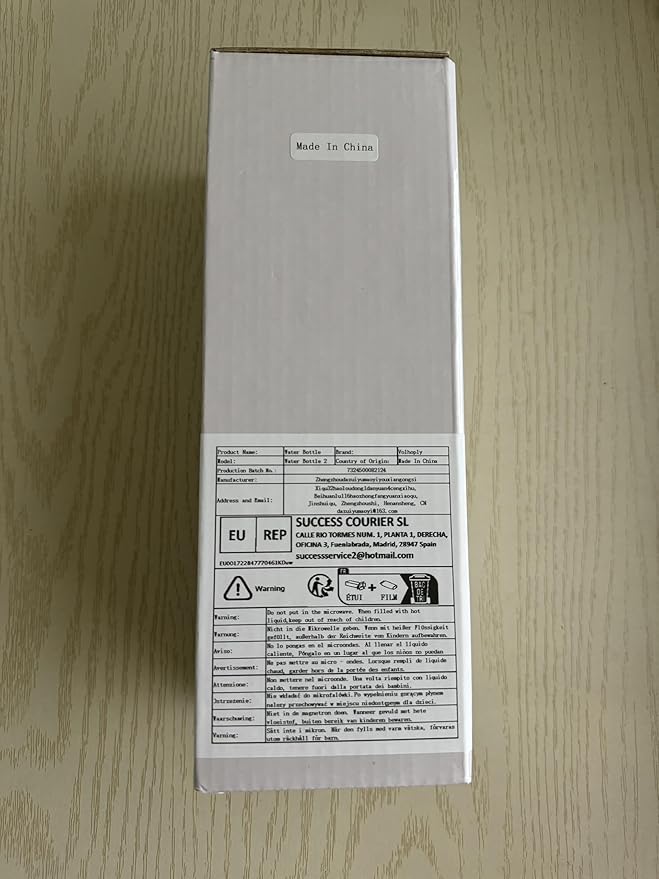 Volhoply 12oz Stainless Steel Water Bottle with Handle,Non Insulated Single Wall, Dishwasher Safe No Plastic 18/8 304 Metal Water Bottles with Wide Mouth for Camping, Hikers, Cyclists