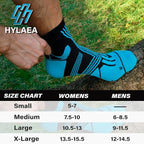 Hylaea Quarter Athletic Running Socks No Blister, Cushion Moisture Wicking Socks for Cycling Sport