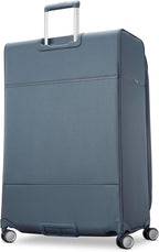 Samsonite UpLIFT Lightweight Large Checked Softside Luggage with Spinner Wheels - Expandable - Airline-Approved, Polyester Soft Suitcase for Ultra Light Travel - Elemental Blue