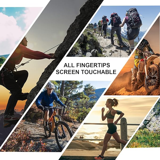 RIGWARL Gloves for Cool&Cold Weather Waterproof, Winter Gloves for Men Women Touch Screen