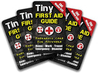 Tiny First Aid Guide: Emergency Medical Care for Anywhere - The Ultimate Step-by-Step, Everyday Carry: Survival Medicine Pocket, Micro-Guide, 5-Pack