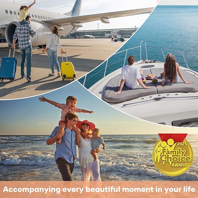 10 Set Compression Packing Cubes for Travel,Luggage Clothes Storage Gifts for Women Mom Her,Airplane/Cruise/Car/Train Travel Essentials,OlarHike Compressible Expandable Saver Space Bags(Beige)