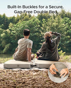 ACACIA 4.3" Thick Self Inflating Sleeping Pad with Foam | Innovative Y-Shaped Telescopic Structure | Ultraportable Camping Mattress | Outdoor Compact Air Mat for Tent Car |