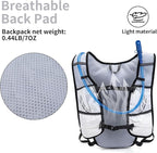Carey STEN Hydrated Backpack, Running Vest, paired with a 1.5L Water Bag Hiking Backpack, Suitable for Running, Hiking, Marathon, and Both Men and Women