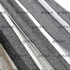 Brazilian Double Hammock 2 Person Extra Large Canvas Cotton Hammock for Patio Porch Garden Backyard Lounging Outdoor and Indoor (Gray Stripe)