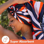 ECCOSOPHY Microfiber Beach Towel - Sand Free Towels are Quick Dry, Light Weight, Super Absorbent - Perfect Pool, Travel, Cruise, Camping Essentials - Oversized Extra Large for Adults 71x35 in