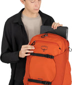Osprey Proxima 30L Campus Laptop Backpack - Organized Everyday Pack with Tech Storage, Water Bottle Pockets, and Comfortable Carry - Perfect for College, Commute, and Travel, Firestarter Orange