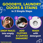 OxiClean Odor Blasters Odor and Stain Remover Laundry Power Paks, 24 Ct