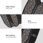 PROIRON Weighted Vest Soft Washable for Men Women Kids 6.5lbs/11lbs/17.5lbs/22lbs,Fully Reflective Running Weight Vest,No Leakage Weighted Vest for Fitness,Workout,Weight Loss,Strength Training