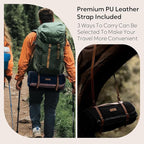 100% Wool Blanket, 48" x 62", Warm, Thick, Washable, Military Wool Blanket, Great for Camping, Outdoors, Sporting Events, Survival Kits