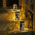 Hummingbird Solar Lantern Outdoor Hanging Waterproof LED Lights, Metal Bird Garden Decor for Yard, Patio, Lawn, Porch, Backyard, Christmas, Birthday Gifts for Women, Mom, Grandma, Outdoor Decoration