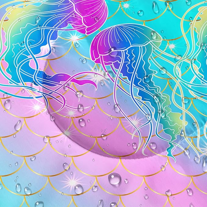 HOSIMA Cartoon Axolotl Sleeping Bags for Kids 10-12,Blue Cartoon Kids Sleeping Bags for Girls Boys,Compact Sleeping Bag for Camping Essentials and Hiking.