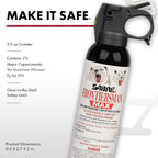 SABRE Frontiersman MAX Bear Spray – 40 ft Range, Maximum Strength, The Only EPA-Registered Spray for Bears & Mountain Lions, 9.2 oz, Glow Safety Clip, Outdoor Hiking & Camping Protection
