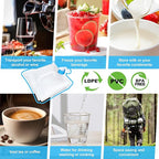 2 Pack Collapsible Water Container with Spigot, Foldable Cube Water Jugs Portable Water Storage for Outdoors Camping Hiking Disaster Preparedness & Survival Gear 1.4/2.6/4/5.3 Gallon