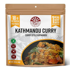 Nomad Nutrition Kathmandu Curry | Instant Freeze Dried Backpacking & Camping Food | Plant-Based, Non-GMO Hiking Meals with High-Energy, Vegan, Gluten-Free | 112g - 1 Pack