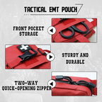 Upgrade Molle Rip Away Ifak Pouch, Tactical Small Belt First Aid Pouch Medical Utility EMT Pouch Only