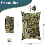 Camping Pillow Shredded Memory Foam Travel Pillows for Sleeping Compressible Lightweight Camp Pillow Washable Backpacking Pillow for Camping & Hiking Firm Supportive Small Pillow for Travel