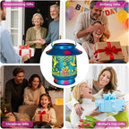 Hummingbird Solar Lanterns Outdoor Waterproof Brim,Garden Decor Birthday Gifts for Women Mom Grandma,Blue Spray Paint Metal Hanging Solar Lights Outside Decorative for Yard Patio Backyard Pathway