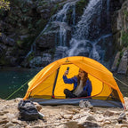 KAZOO Waterproof Backpacking Tent Ultralight 1/2 Person Lightweight Camping Tents 1/2 People Hiking Tents Aluminum Frame Double Layer