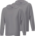 ProtectX High Visibility Sun Protection Lightweight Long Sleeve Hoodie, UPF 50+ Quick-Dry, SPF UV Shirt, Active Wear