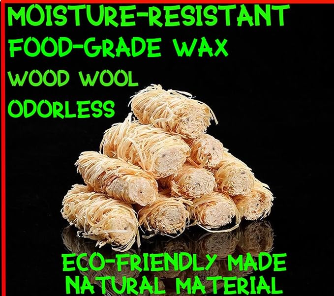 Fire Starter, 72 PCS Odorless Natural Fire Starters for BBQ, Easy to Ignite, Firestarter for Grill, Campfires, Chimney Charcoal, Indoor & Outdoor Fire Pit, Smoker, Fireplace, Wood Stove, Tumbleweeds