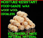 Fire Starter, 72 PCS Odorless Natural Fire Starters for BBQ, Easy to Ignite, Firestarter for Grill, Campfires, Chimney Charcoal, Indoor & Outdoor Fire Pit, Smoker, Fireplace, Wood Stove, Tumbleweeds