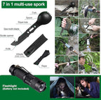 Survival Kit 35 in 1, First Aid Kit, Survival Gear, Survival Tool Gifts for Men Boyfriend Him Husband Christmas Camping, Hiking, Hunting, Fishing