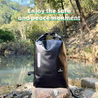 Faraday Bags Dry Bag - Black 30L Waterproof EMP Protection Backpack, RFID Signal Blocking Shield Faraday Dry Bag For Electronic Products Security, Protect Data Devices From Hacking, Tracking