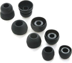 4 Pairs Replacement Eartips Earbuds Eargels Earpads for Powerbeats 2 Wireless Beats by dr dre (Black)