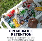 EchoSmile 25/30/35/40/60/75 Quart Rotomolded Cooler, Built to Stand up to The Rigors of The Journey