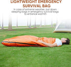 Ultralight Down Sleeping Bag for Adults, 1.92lbs 32-55F 650 Fill Down, Lightweight Compact Mummy Backpacking Sleeping Bag for Outdoor Camping and Hiking, Compressible -MFH500