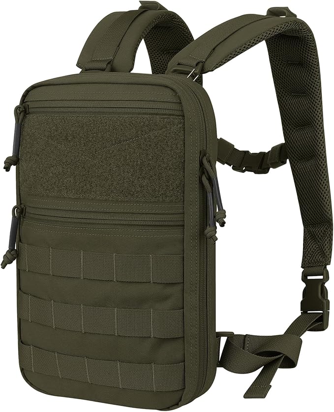 PETAC GEAR Tactical Molle Hydration Pack for 1.5L - Lightweight Water Reservoir Bag for Molle Vest Backpack, for Hiking, Hunting