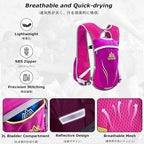 YAPJEB Hydration Vest - 5L Running Water Backpack for Trail, Marathon, Cycling, Hiking - Outdoors Pack